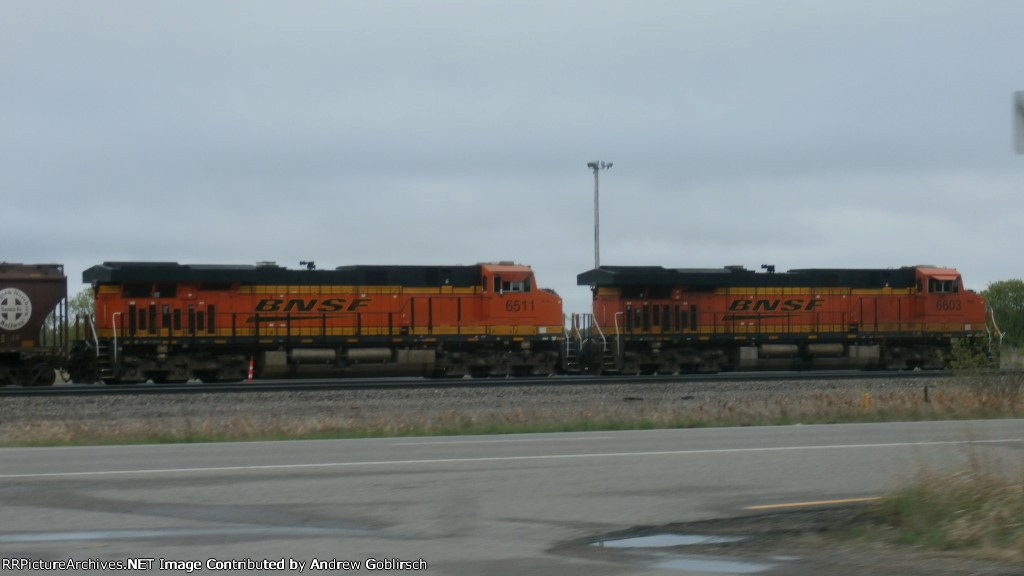 BNSF 6603 + 6511